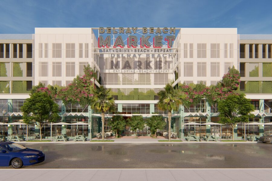 Delray Beach Market Rendering